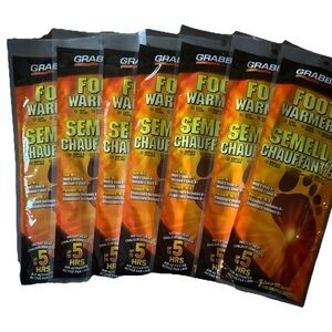 🚨 Instant Heat Foot Warmers last 5 hrs Grabbers M/L 7 Pairs